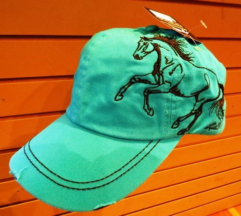 Turquoise Gallop Hat