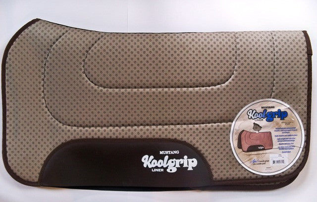 Mustang Koolgrip Liner and Saddle Pad