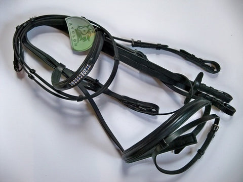 English Bridle - Full - Black by BR