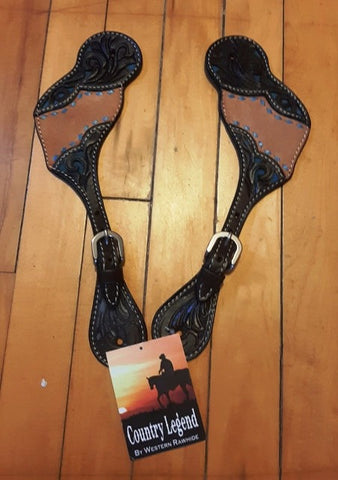 Country Legend Spur Straps by Western Rawhide