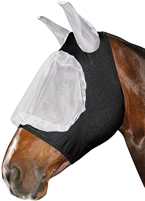 Harry's Horse 31300003-s Lycra Fly Mask with Ears S